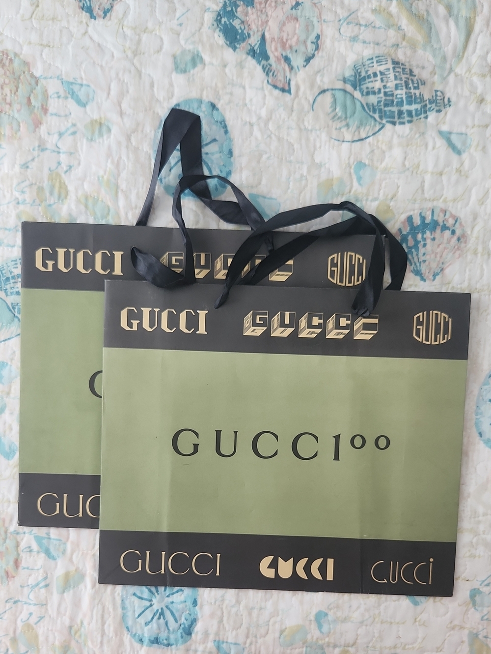 Gucci Shopping Bag Set